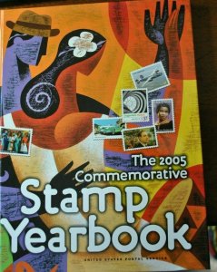 USPS 2005 stamp yearbook no stamps