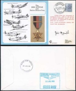 DM10a The 1939 to 1945 Star with Battle of Britain Clasp Signed by Hamill (R)
