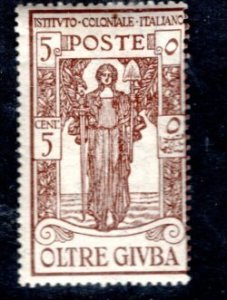 OLTRE GIUBA B1 MH F cOLONIAL iNSTITUTE iSSUE