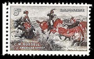 # 1243 MINT NEVER HINGED CHARLES M. RUSSELL