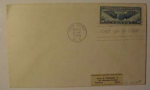 USA FDC 1939 AIRMAIL 30 CENTS CAT $ 47.50