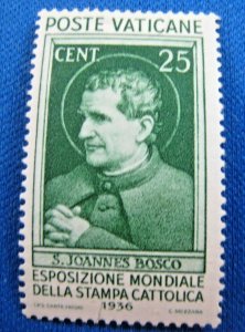 VATICAN CITY  1936  -  SCOTT # 49  -   MH   (Hv4)