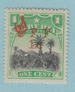 LIBERIA M6 MILITARY STAMP  MINT HINGED OG *  NO FAULTS VERY FINE!