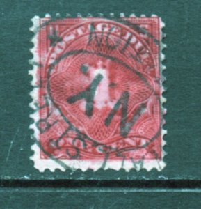 Scott J38  used  single Postage Due