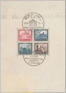 56147  -   GERMANY -  POSTAL HISTORY:  MICHEL BLOCK 1 Used - VERY FINE!!