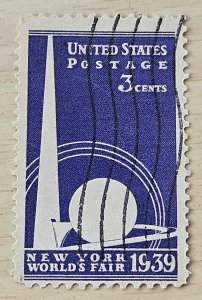 United States #853 Used 2023 SCV $0.25