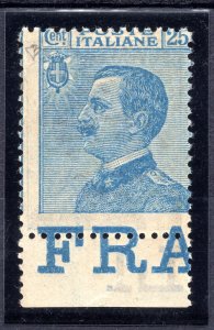 Michetti Cent. 25 double-sided print