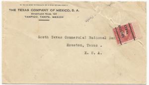 { US Postage Due Cover Scott #J53 2 cents Mexico to Houston, TX