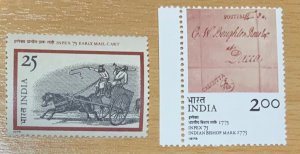 INDIA 1975 ‘IMPEX’ SG796/797 UNMOUNTED MINT.