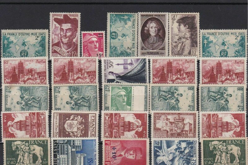 france mint never hinged stamps ref r11018