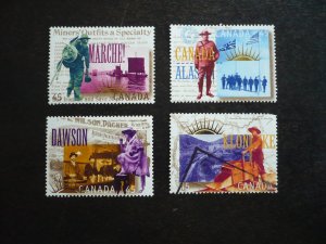 Stamps - Canada - Scott# 1606b-1606e - Used Part Set of 4 Stamps