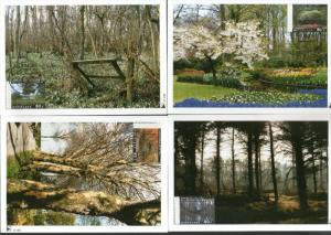 Netherlands 1999 Views During in Four Seasons Sc1024a-d Set of 4 Max Cards # 34