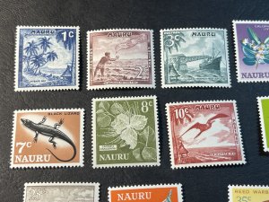 NAURU # 58-71-MINT/NEVER HINGED-----COMPLETE SET------1966