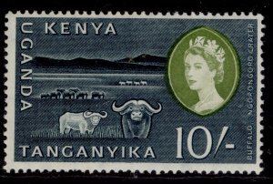 KENYA UGANDA TANGANYIKA QEII SG197, 10s, LH MINT. Cat £16.