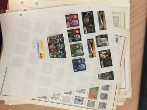 Collection of Malta stamps from huge Harris albums