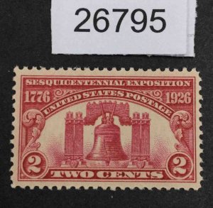 US STAMPS #627 MINT OG NH LOT #26795