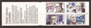 2004 Ireland - Sc 1579a - MNH VF - Complete Booklet - Nobel Literature