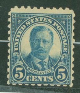 United States #586 Mint (NH) Single