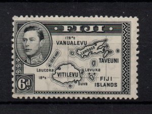 Fiji KGVI 1938 6d DIE 1 mint MH Cat Val £60 WS32377