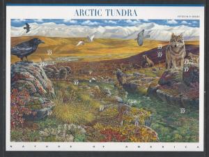 U.S. Sc.# 3802 mint unhinged Arctic Tundra sheet