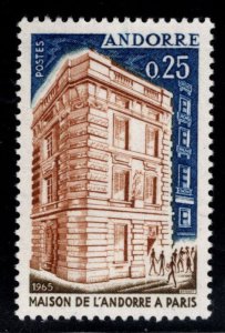 (French) Andorra Scott 168 MH* Andorra House in Paris stamp