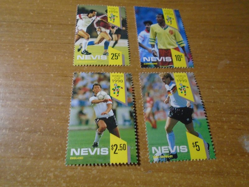 Nevis  #  620-23  MNH