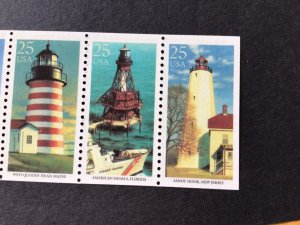 United States Lighthouses  mint never hinged stamps for collecting A13041