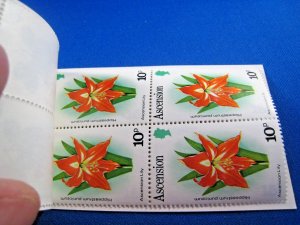 ASCENSION 1981  -  SCOTT #282a  -  MNH COMPLETE BOOKLET