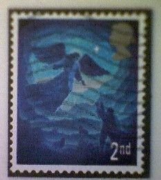 Great Britain, Scott #3908, used(o), 2019, Christmas, 2nd