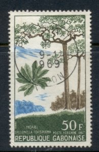 Gabon 1967 Trees 50f FU