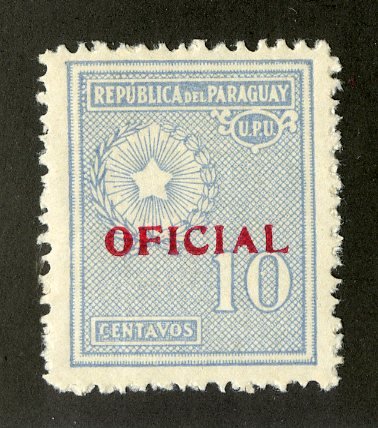 PARAGUAY O94 MH BIN $.35