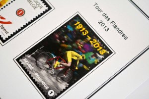 COLOR PRINTED BELGIUM 2011-2020 STAMP ALBUM PAGES (145 illustrated pages)