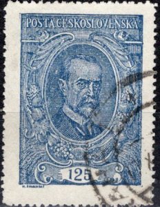 Czechoslovakia; 1920: Sc. # 61: Used Single Stamp