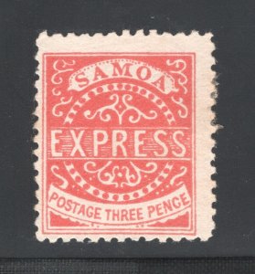 Samoa, Scott #3d   VF, Unused, No Gum, Lightly Hinged, CV $65.00 ..... 5480184