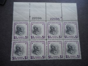 # 832 VFOG Plate Block of 8 with Centerline