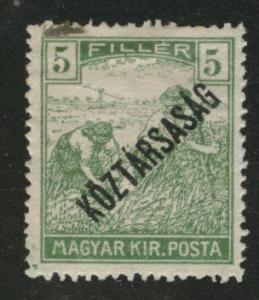 Hungary Scott 156 Used