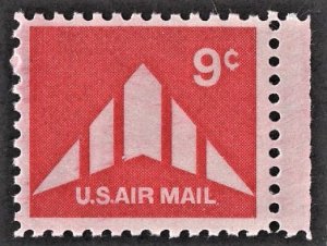 US C77 MNH VF 9 Cent Delta Wing Plane