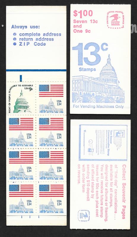 BK131 MNH 1623a Complete Booklet, FREE SHIPPING