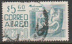 MEXICO C477, $5.60 1950 Definitive 9th issue, unwatermarked. USED. F-VF. (1460)