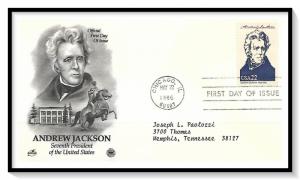 US #2216g Andrew Jackson FDC