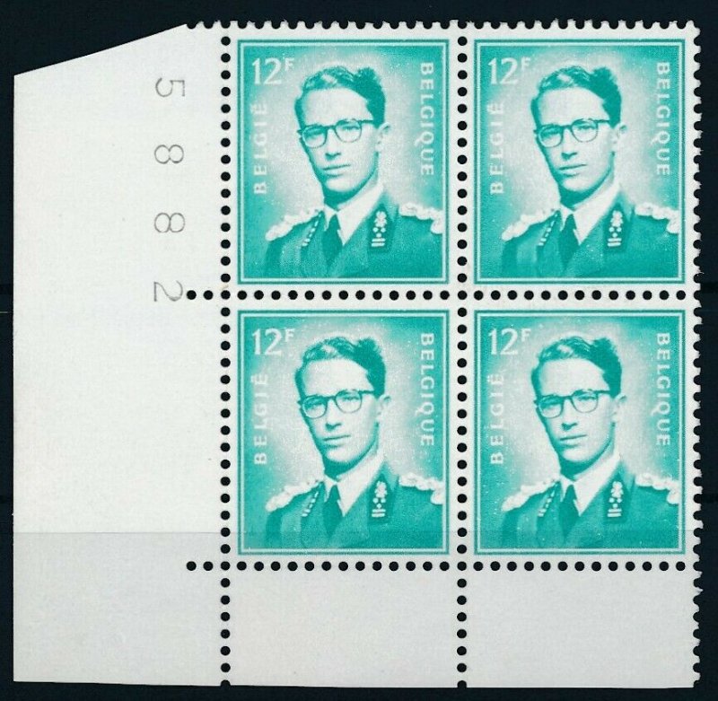[2028] Belgium 1966 good Stamp very fine MNH in Block of 4 Value $66