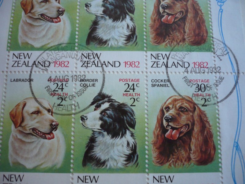 Stamps - New Zealand - Scott# B114a - First Day Cover