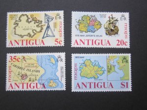 Antigua 1975 Sc 379-382 set MNH