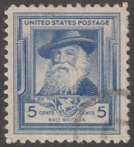 USA, stamp, Scott#867,  used, hinged,  Whitman