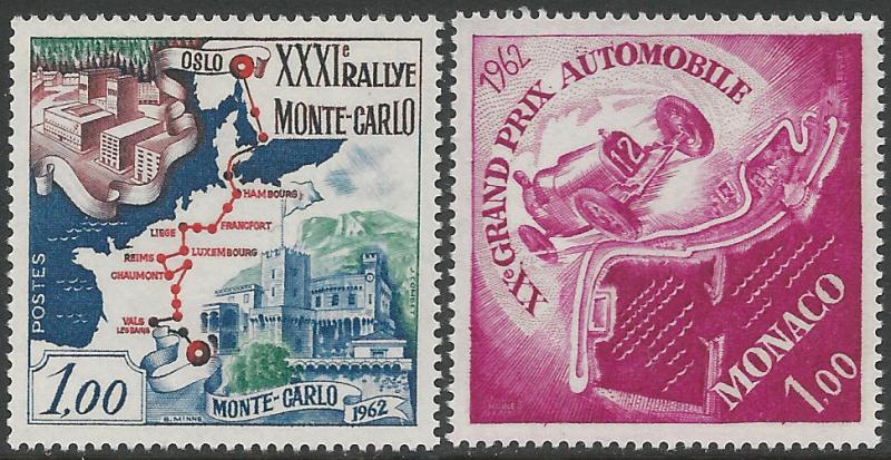 MONACO MNH #499-500