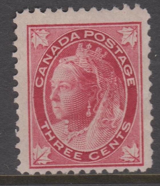 Canada 1897 3c QV Sc#69 MNG Mint No Gum