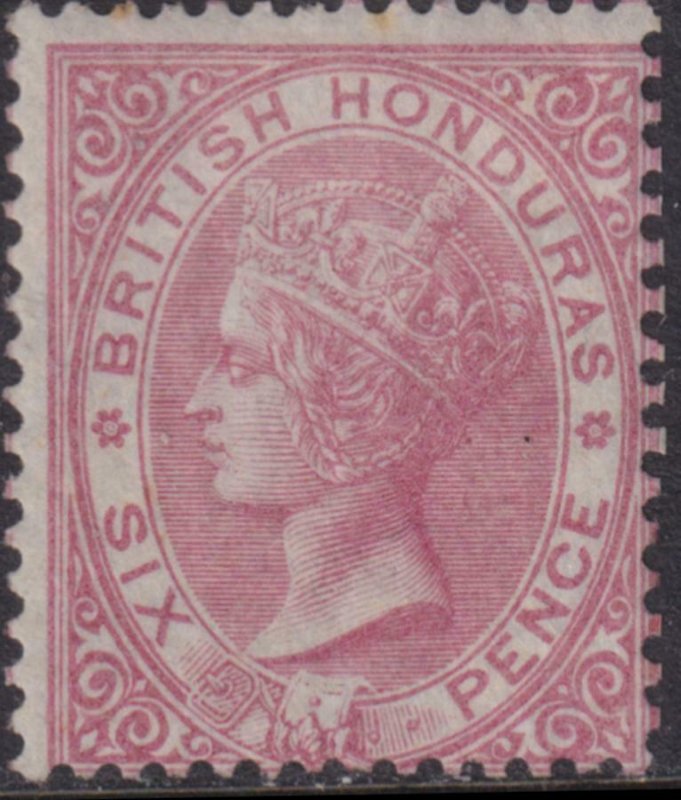 British Honduras 1866 SC 2 LH 