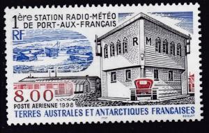 French Southern & Antarctic Territories 1998 First Radio Meteorological  Station