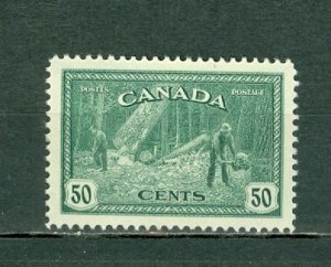 CANADA 1946 LUMBERING #272 VF  MINT NO THINS...$20.00