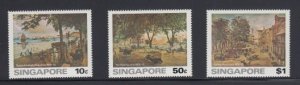 Singapore    #254-56        mnh      cat $8.25